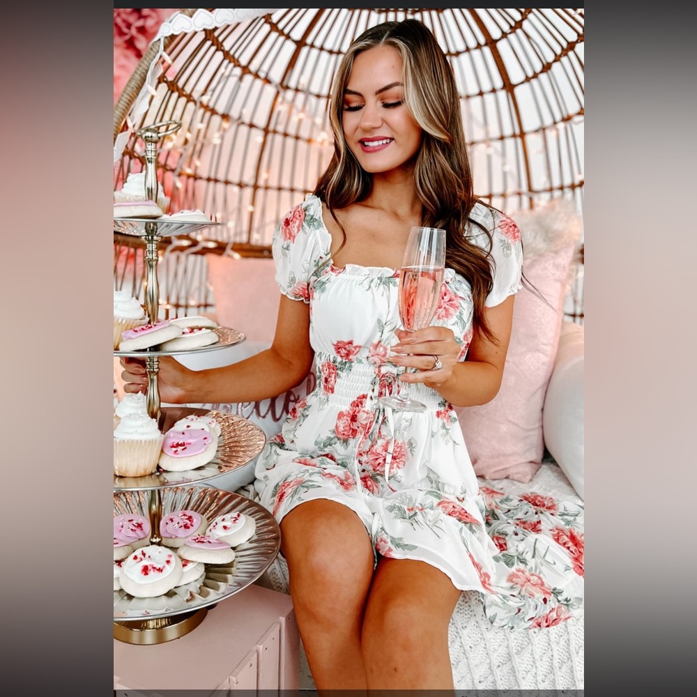 Afternoon floral tea dress from Nanamacs - Medium